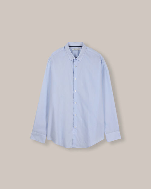 Camisa Azul Formal Slim